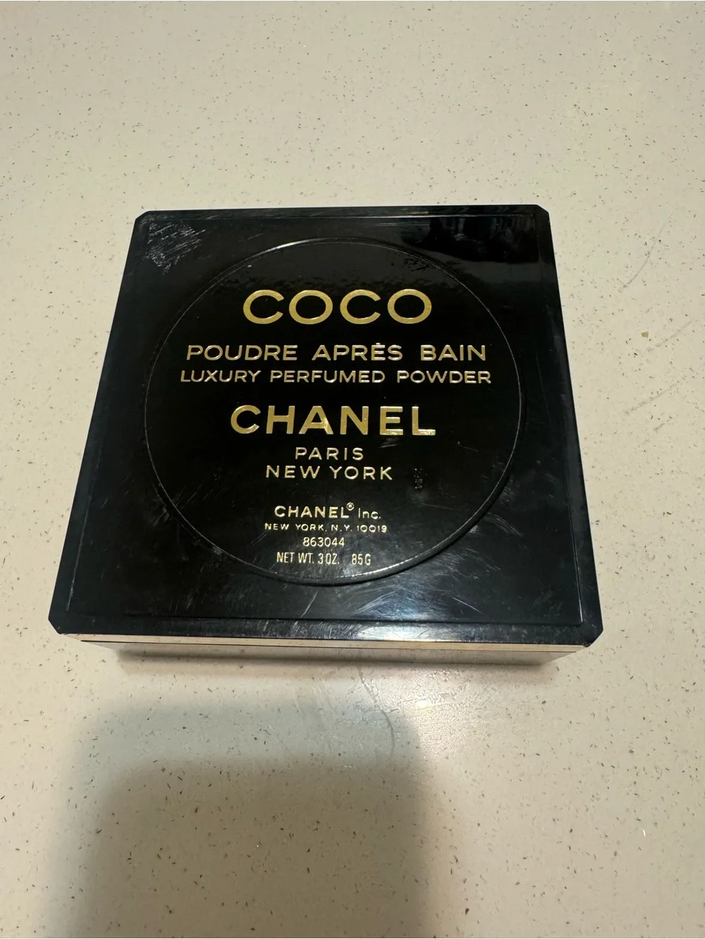 💯 Auth Coco Chanel luxury perfumed powder